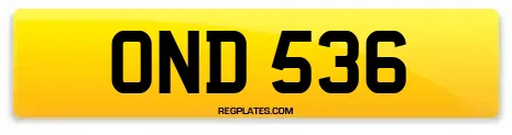 OND 536