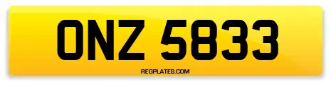 ONZ 5833
