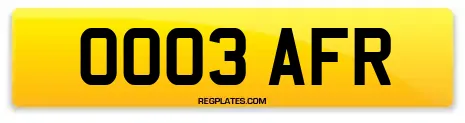 OO03 AFR
