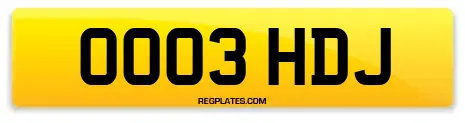 OO03 HDJ