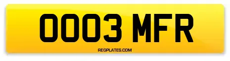 OO03 MFR