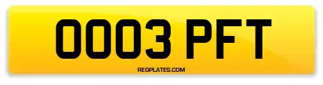 OO03 PFT