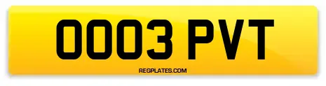 OO03 PVT