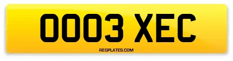 OO03 XEC