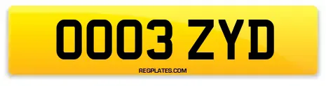 OO03 ZYD