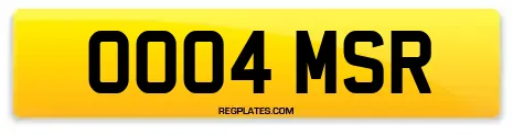 OO04 MSR