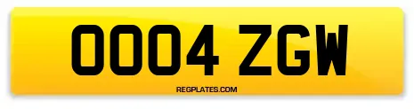 OO04 ZGW