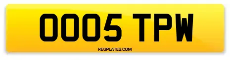 OO05 TPW