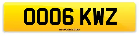 OO06 KWZ