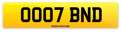 OO07 BND