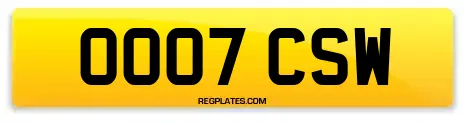 OO07 CSW