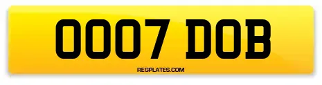 OO07 DOB
