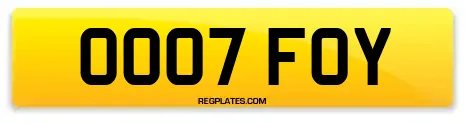 OO07 FOY