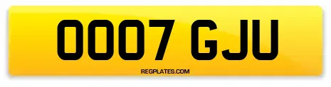 OO07 GJU