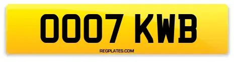 OO07 KWB