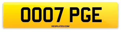 OO07 PGE