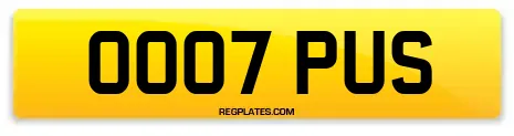 OO07 PUS