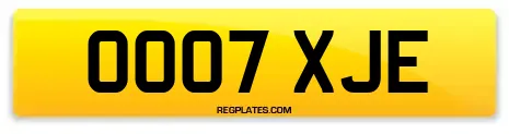 OO07 XJE