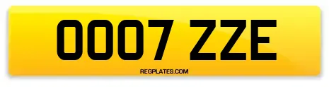 OO07 ZZE