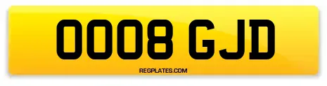 OO08 GJD