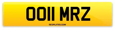 OO11 MRZ