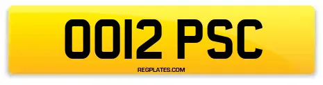 OO12 PSC