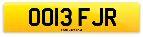 OO13 FJR