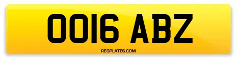 OO16 ABZ