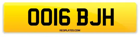 OO16 BJH