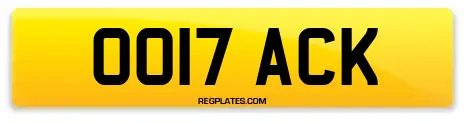 OO17 ACK