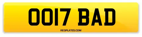 OO17 BAD
