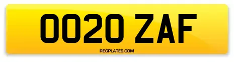 OO20 ZAF