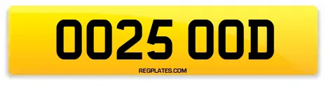 OO25 OOD