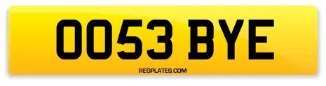 OO53 BYE