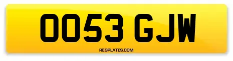OO53 GJW