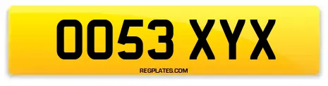 OO53 XYX
