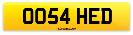 OO54 HED