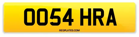 OO54 HRA