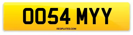 OO54 MYY