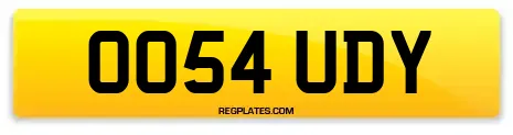 OO54 UDY