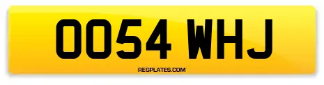 OO54 WHJ