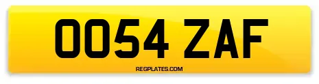 OO54 ZAF