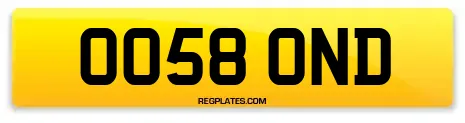 OO58 OND