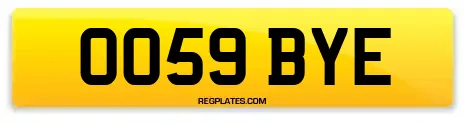 OO59 BYE