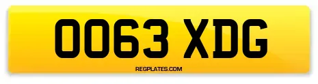 OO63 XDG