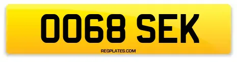 OO68 SEK