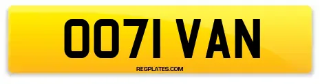 OO71 VAN