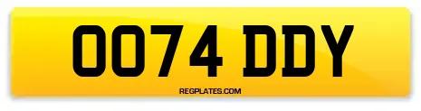 OO74 DDY