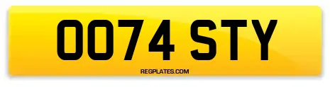OO74 STY