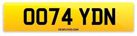 OO74 YDN